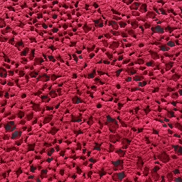 Red Lace Top by Velvet - Picture 4 of 4